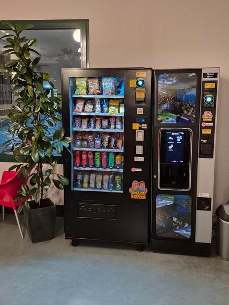 Snackautomat im Hallenbad Wiesmoor