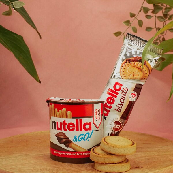 Produktfoto nutella go und nuttela biscuits