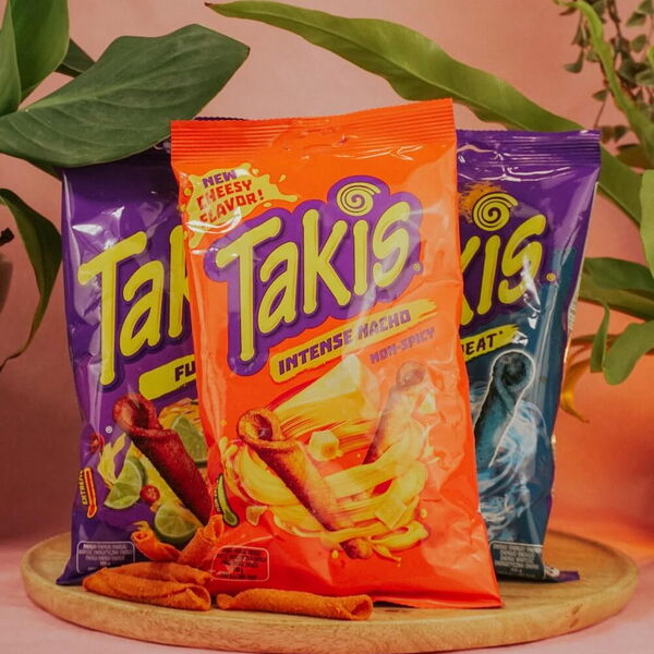 Produktfoto drei Tüten Takis